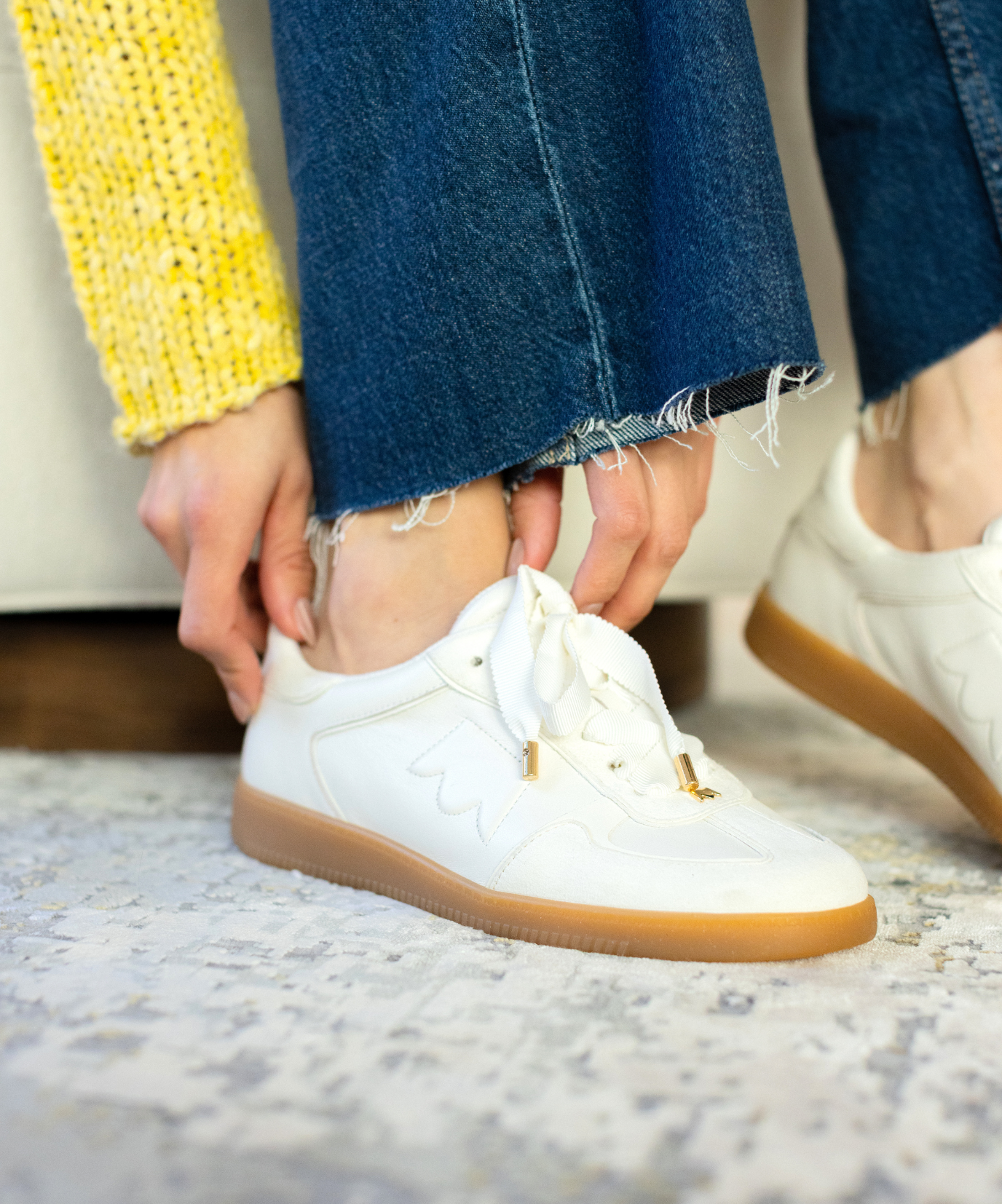 The Jay Sneaker - Off-White Leather - Image 4