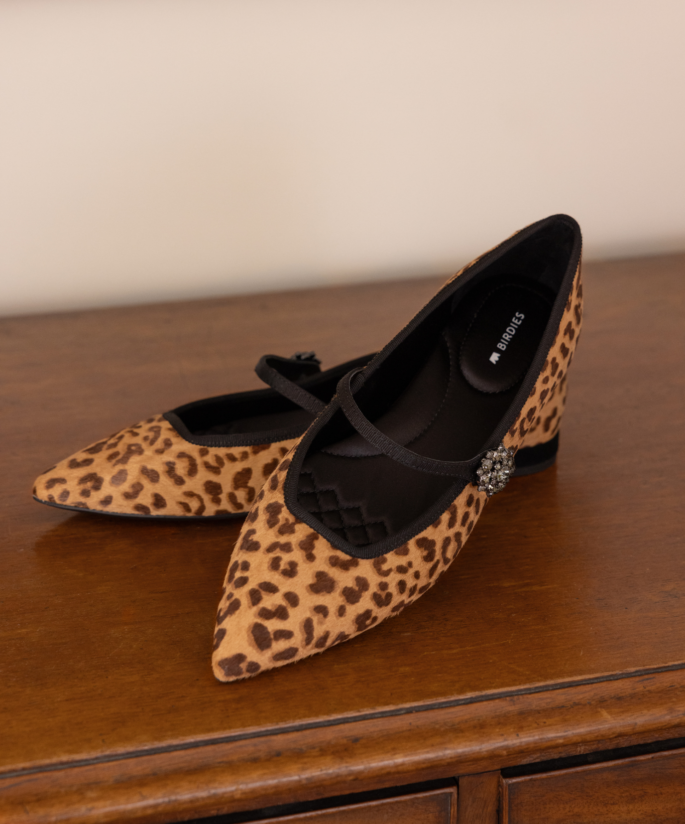 The Goldfinch 15 Mary Jane - Leopardprint Haircalf - Image 3