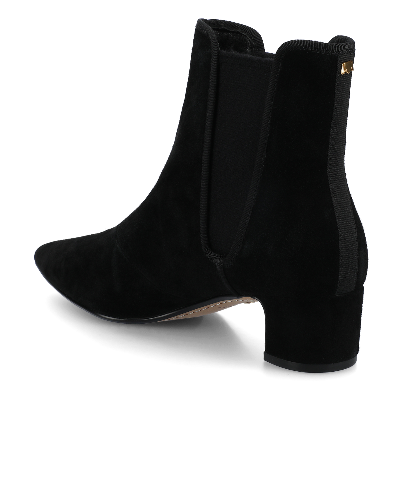 The Goldfinch 40 Chelsea Bootie - Black Suede - Image 4
