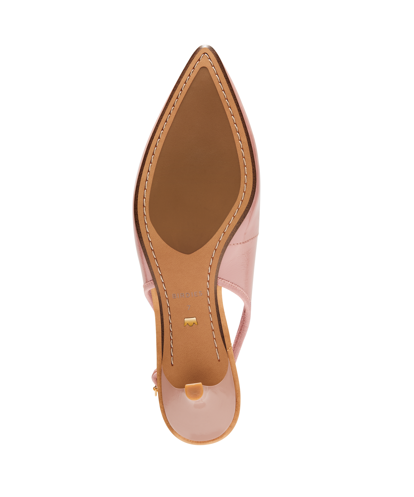 The Goldfinch Kitten Heel - Blush Patent Leather - Image 7