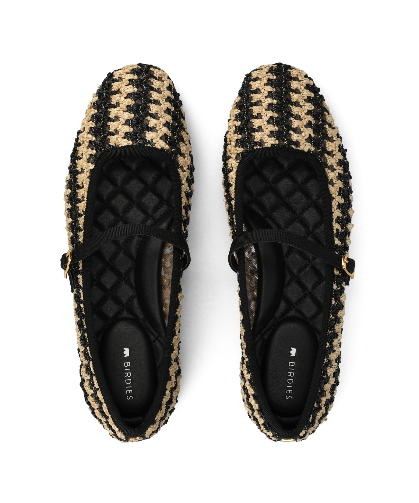 The Hummingbird Mary Jane - Black/Natural Openweave - Image 5