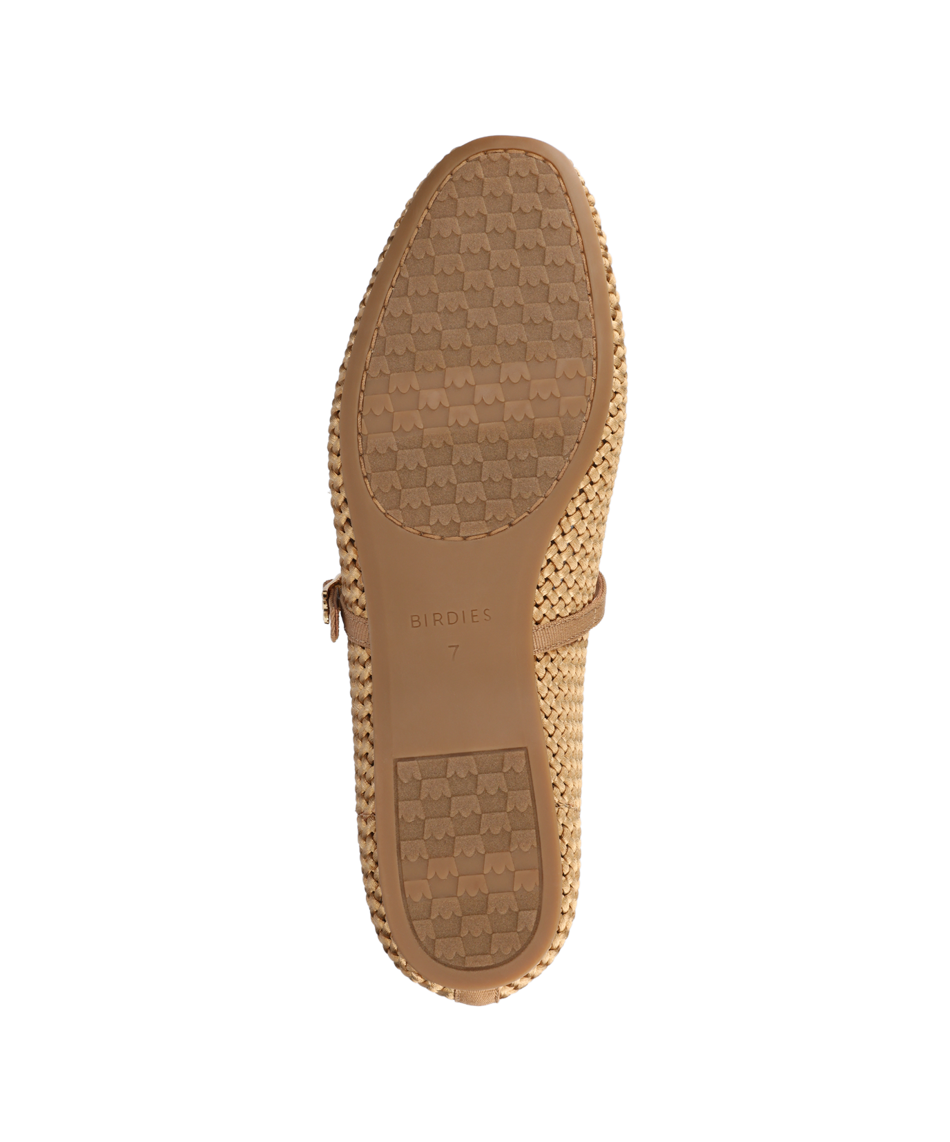 The Hummingbird Mary Jane - Gold Woven Satin - Image 8
