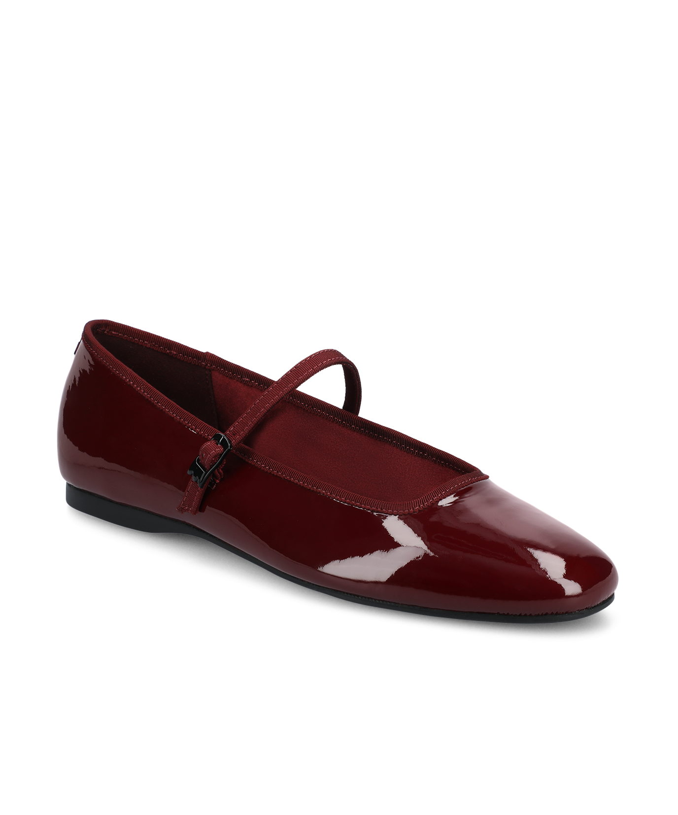 The Hummingbird Mary Jane - Burgundy Patent