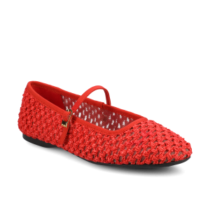 The Hummingbird Mary Jane - Red Openweave