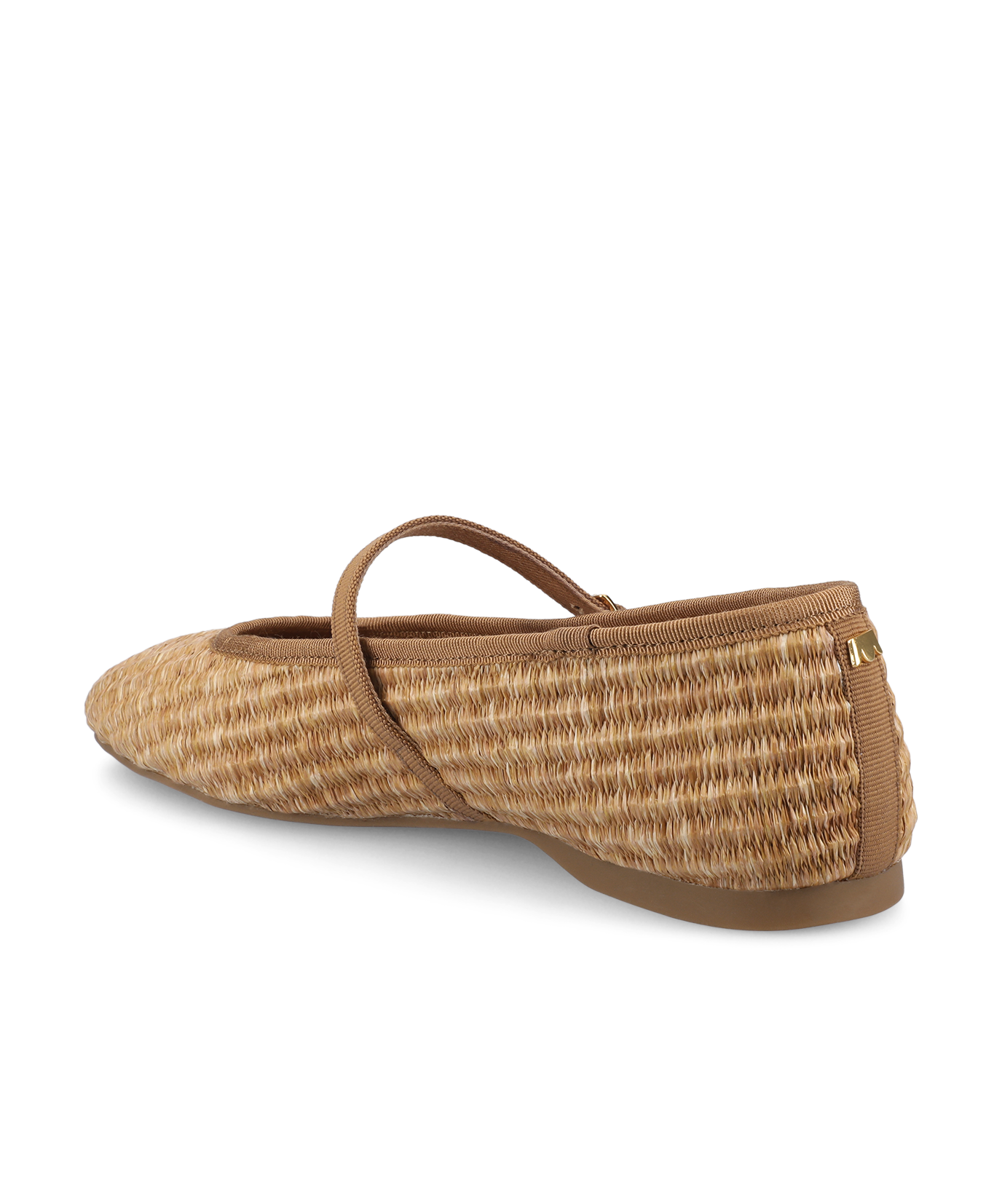 The Hummingbird Mary Jane - Tan Raffia - Image 6