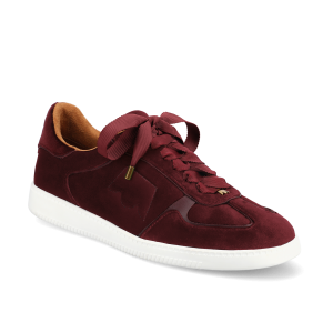 The Jay Sneaker - Burgundy Velvet