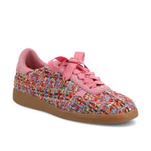 The Jay Sneaker - Pink Multi Tweed