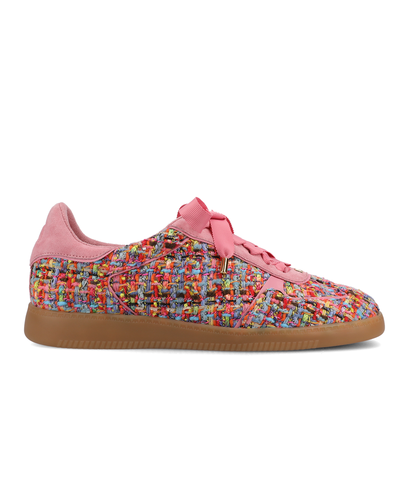The Jay Sneaker - Pink Multi Tweed - Image 3