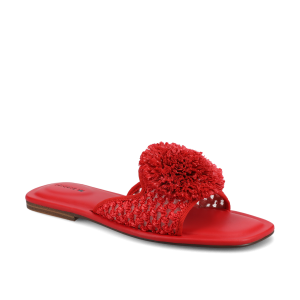 The Kiwi Pom - Red Openweave