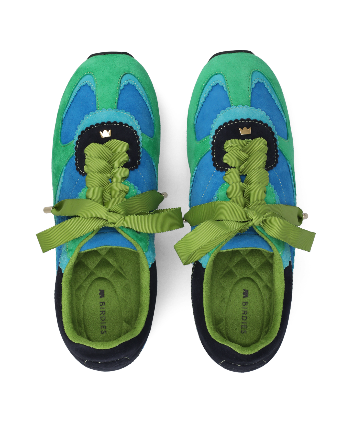 The Speedbird - Multi Cyan Suede - Image 4