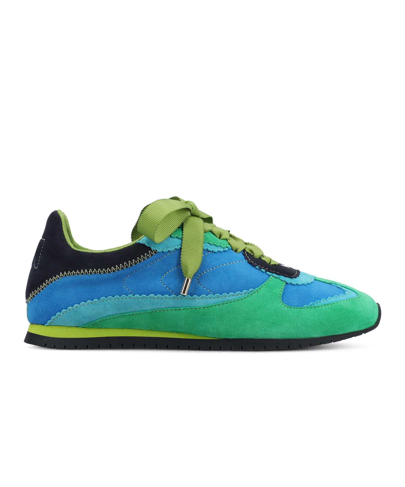 The Speedbird - Multi Cyan Suede - Image 5