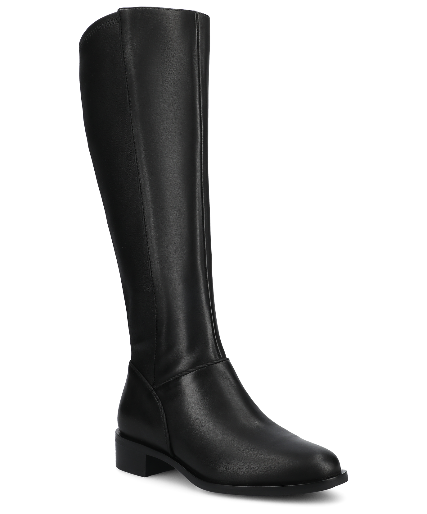 The Starling Tall Boot - Black Leather