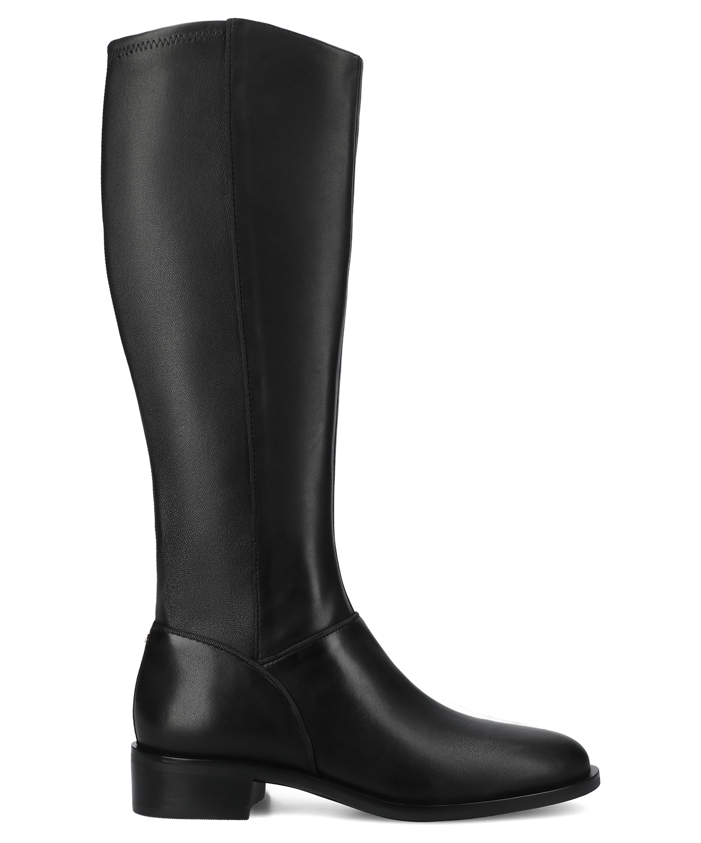 The Starling Tall Boot - Black Leather - Image 3