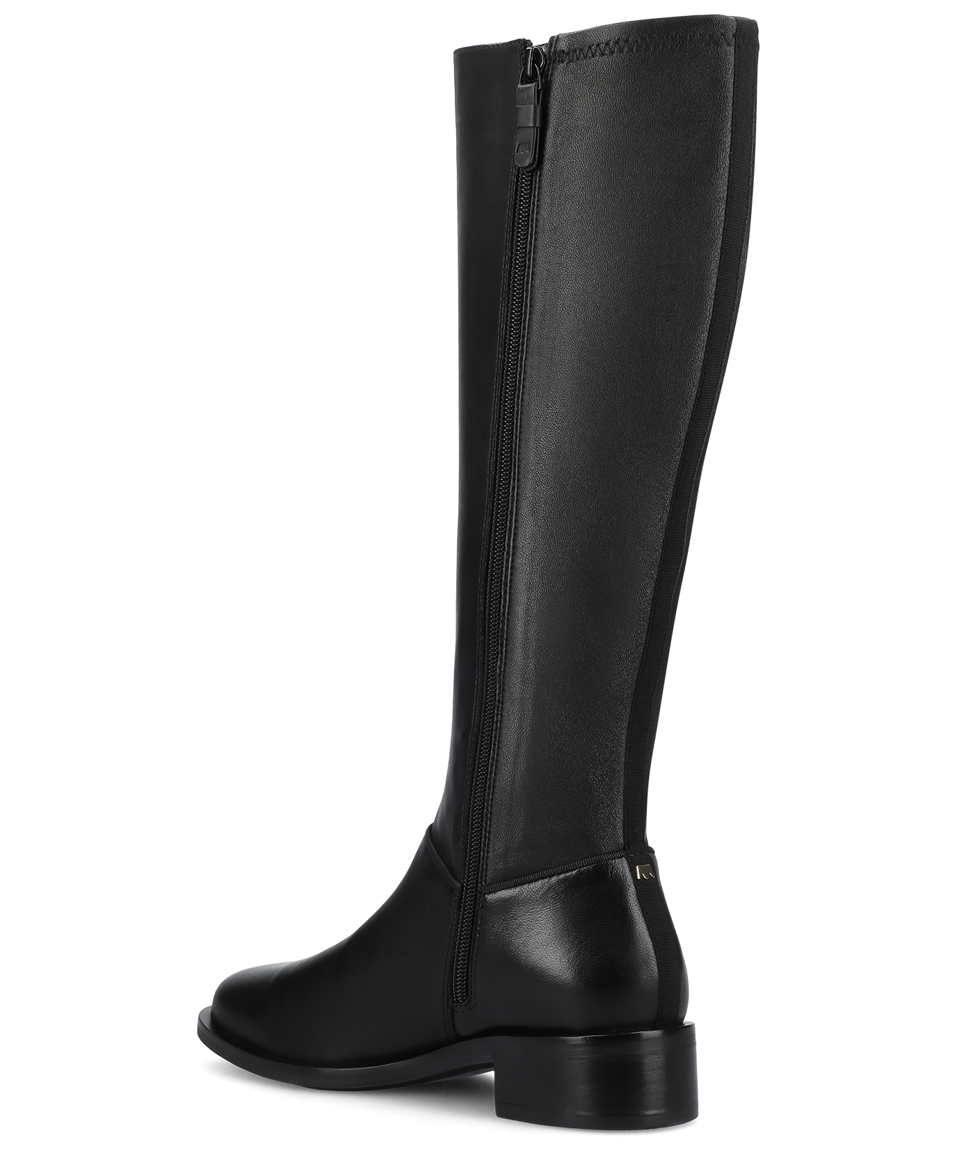 The Starling Tall Boot - Black Leather - Image 4