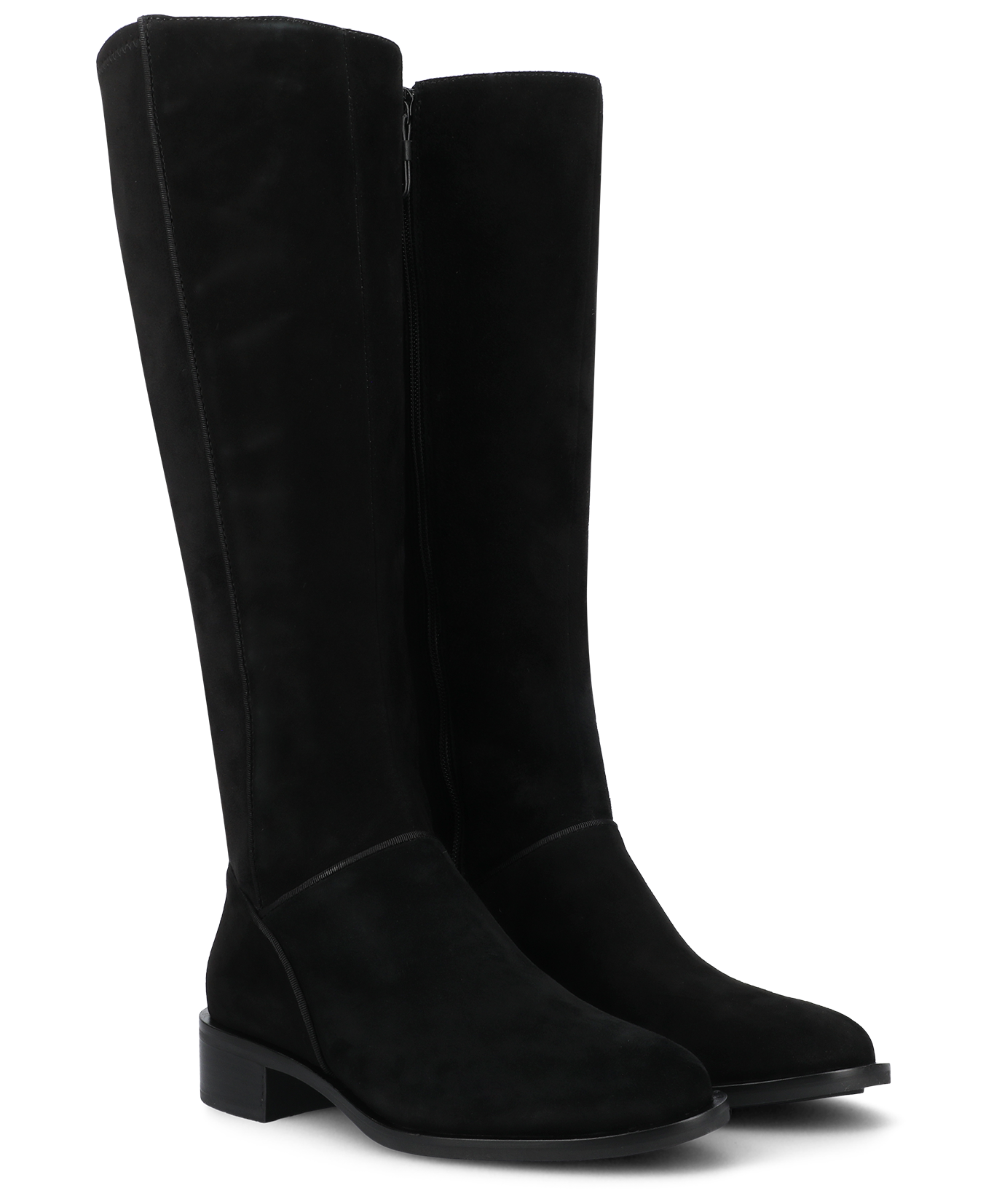 The Starling Tall Boot - Black Suede - Image 2