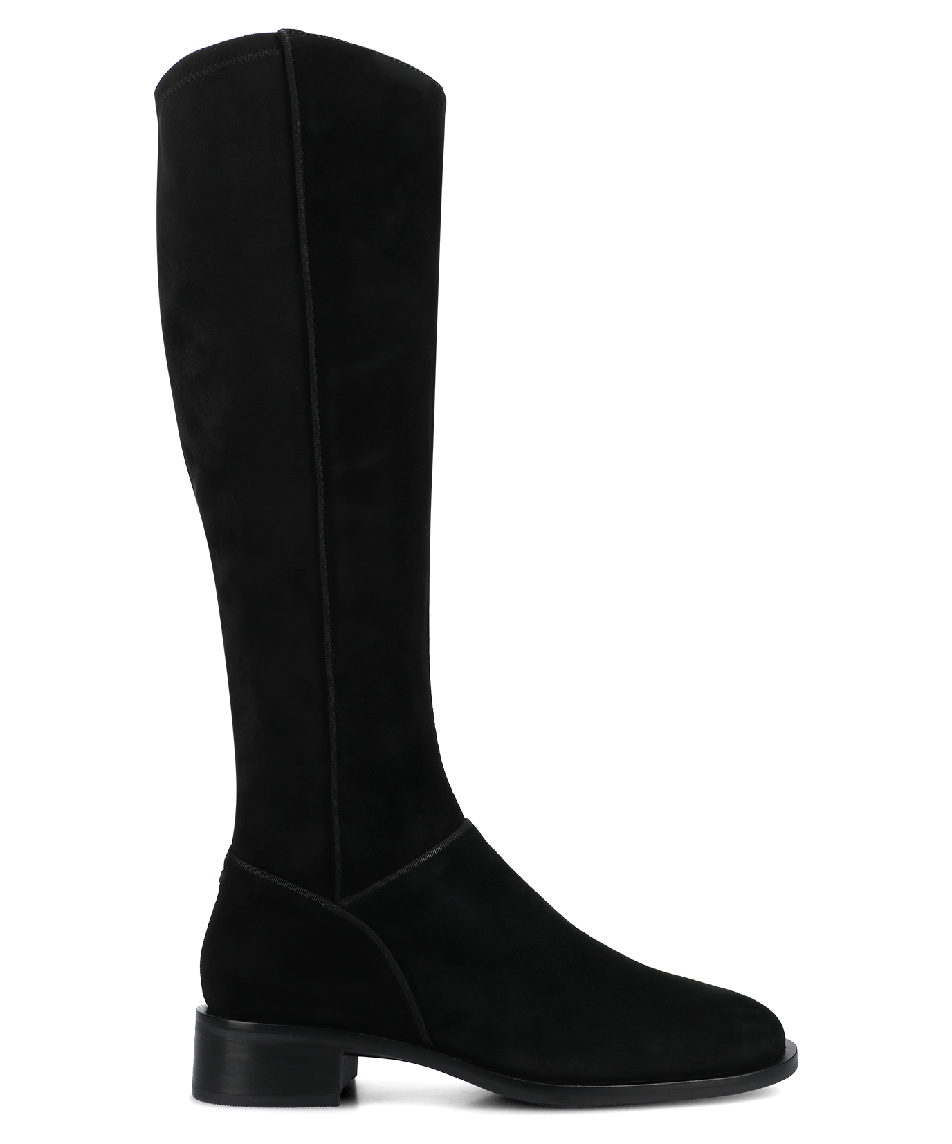 The Starling Tall Boot - Black Suede - Image 3