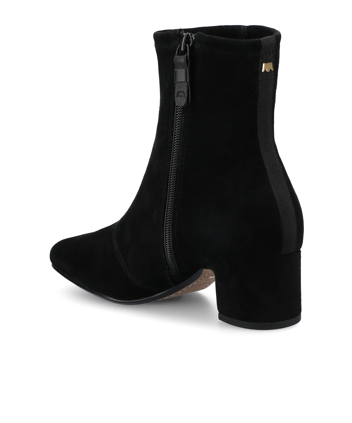 The Starling 50 Bootie - Black Stretch Suede - Image 5