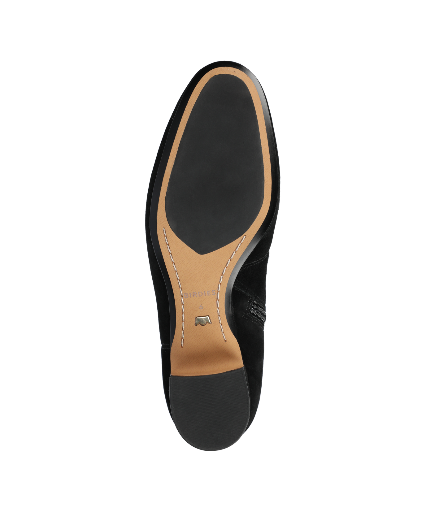 The Starling 50 Bootie - Black Stretch Suede - Image 6