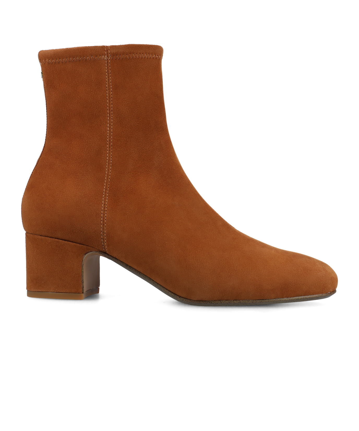 The Starling 50 Bootie - Tan Stretch Suede - Image 4