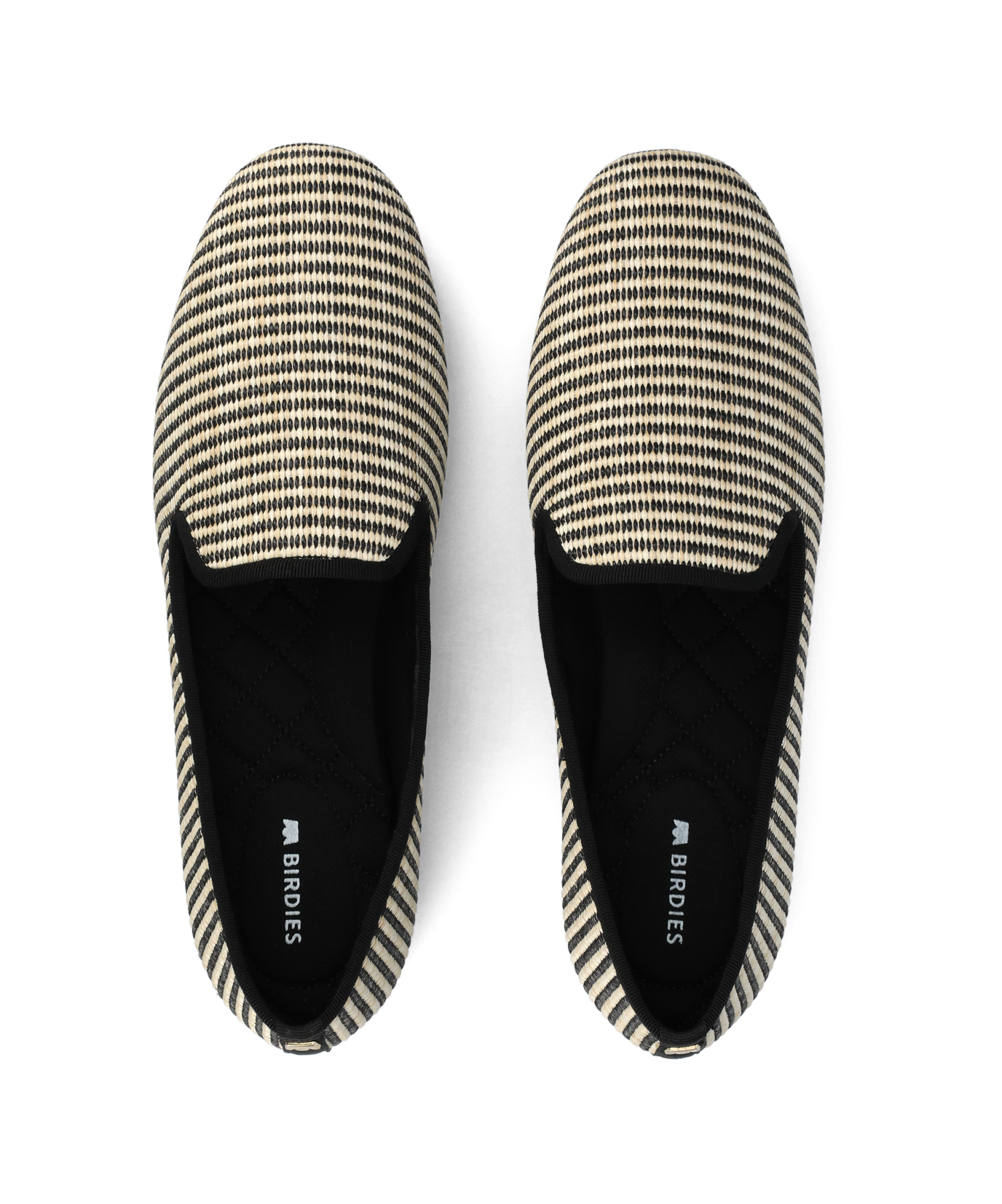 The Starling - Black/Off White Two Tone Raffia - Image 7