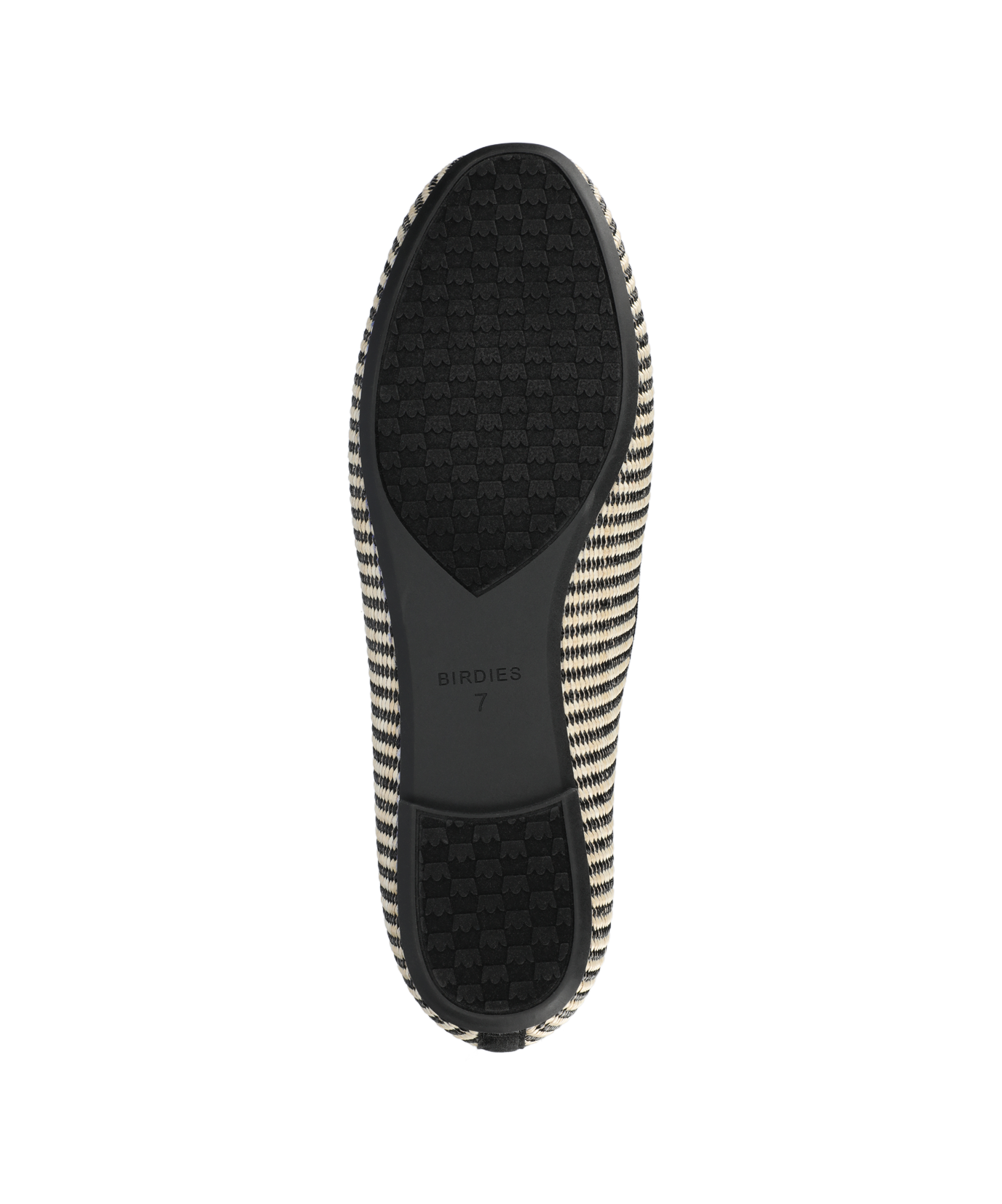 The Starling - Black/Off White Two Tone Raffia - Image 6